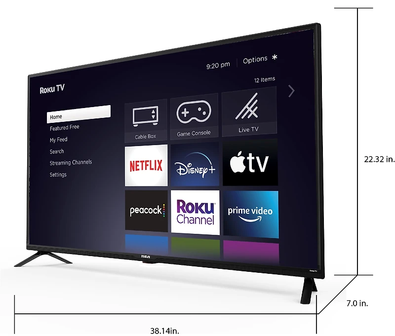 RCA 43" Roku Smart TV, RTR4361-CA