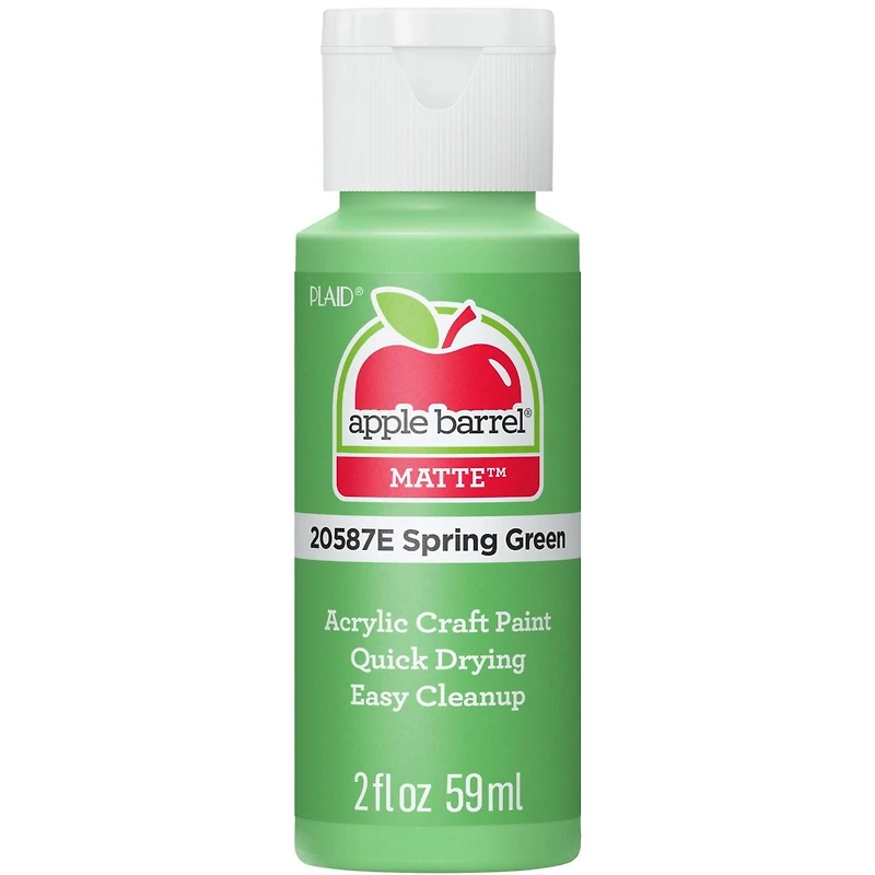 Apple Barrel Colors, 59 ml Vert printanier Peinture acrylique mate