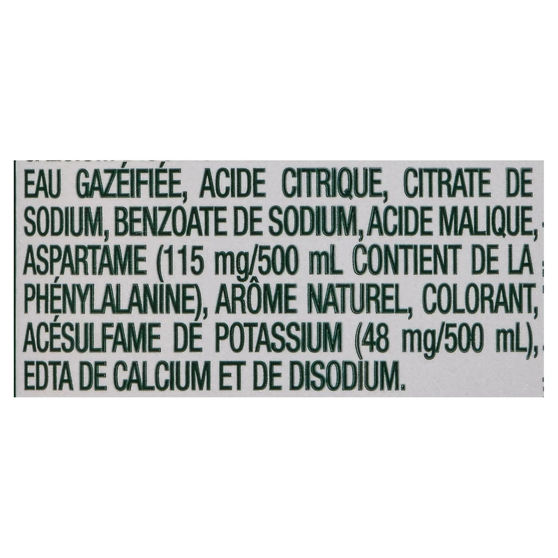 Soda gingembre diète Canada Dry Bouteille de 500