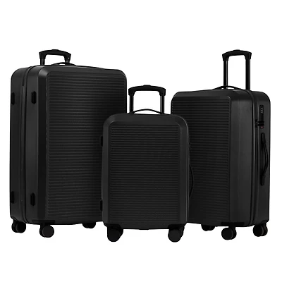 3-Piece Hardside Luggage Set: 28 Inch