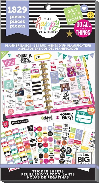 The Happy Planner® Value Pack Stickers - Planner Basics