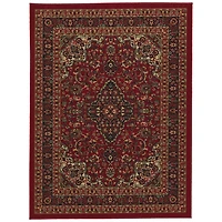 Tapis à motif persan à sous-couche en caoutchouc de la collection Ottohome
