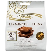 Freddo Thins Milk Chocolate and Sea Salt