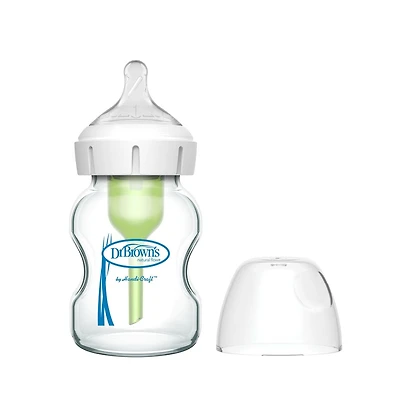 Biberon en verre Col large de Dr. Brown's Options+ 150 ml