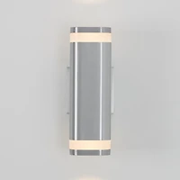 Artika applique murale Mettle à DEL intégrées en argent