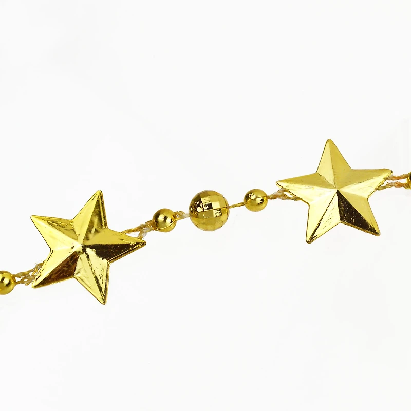 Colliers de perles dorées du Nouvel An, ensemble de 2, décorations festives, une façon originale de célébrer avec style, pour adultes