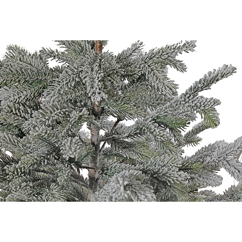 Sapin Avec Base En Toile De Jute (89 Cm) (Couvert De Neige)