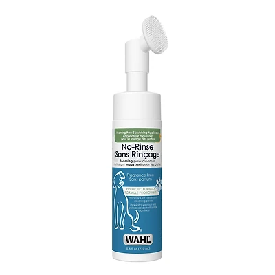 Wahl Probiotic Paw Cleaner – Solution moussante sans rinçage avec brosse, aloès et flocons d'avoine pour des pattes de chien propres et hydratées – Modèle 58549 Nettoyant pour pattes de chien