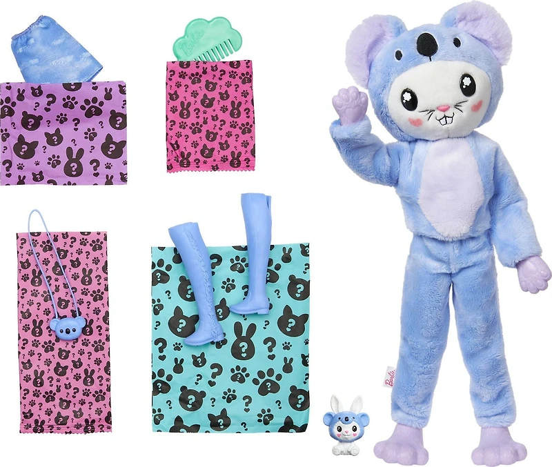 Barbie Cutie Reveal Doll - Blue Koala