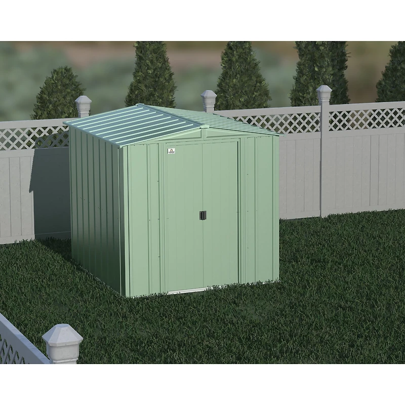 Arrow 6 x 7 x 6 ft Green Shed