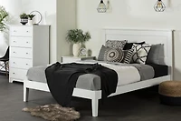 South Shore Vito Solid Wood Platform Bed