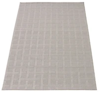 Tapis Intérieur/Extérieur pour Balcon, Patio et Jardin ECARPET Villa Gris