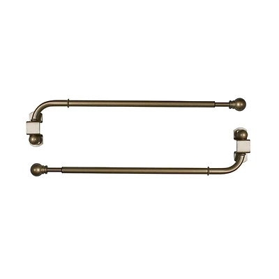 Versailles Tringle Bras Pivotant Balle Ajustable 14po - 24po