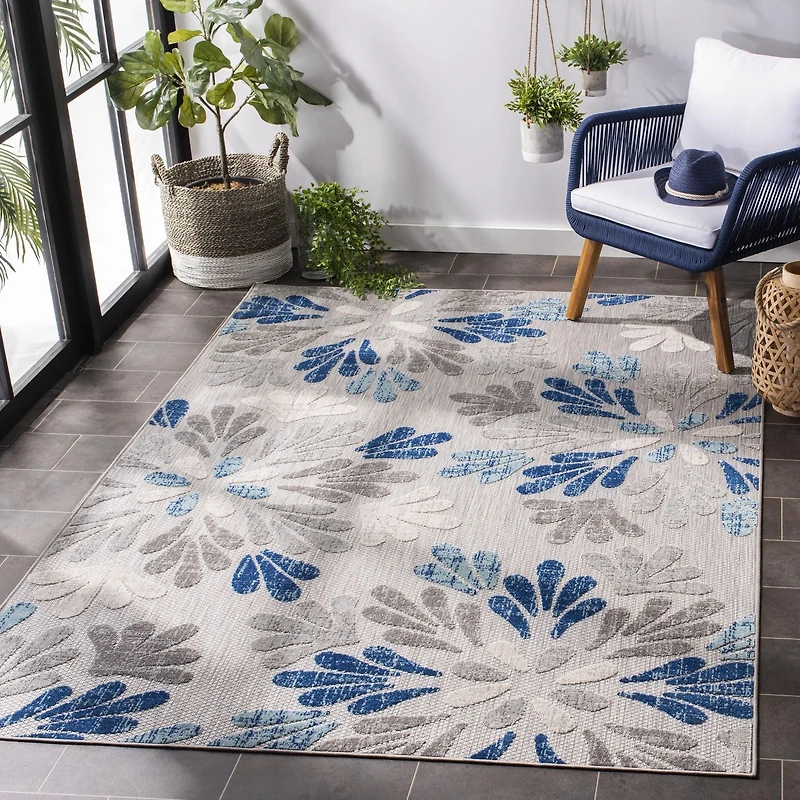 Safavieh Cabana Georgiana Floral Outdoor Area Rug