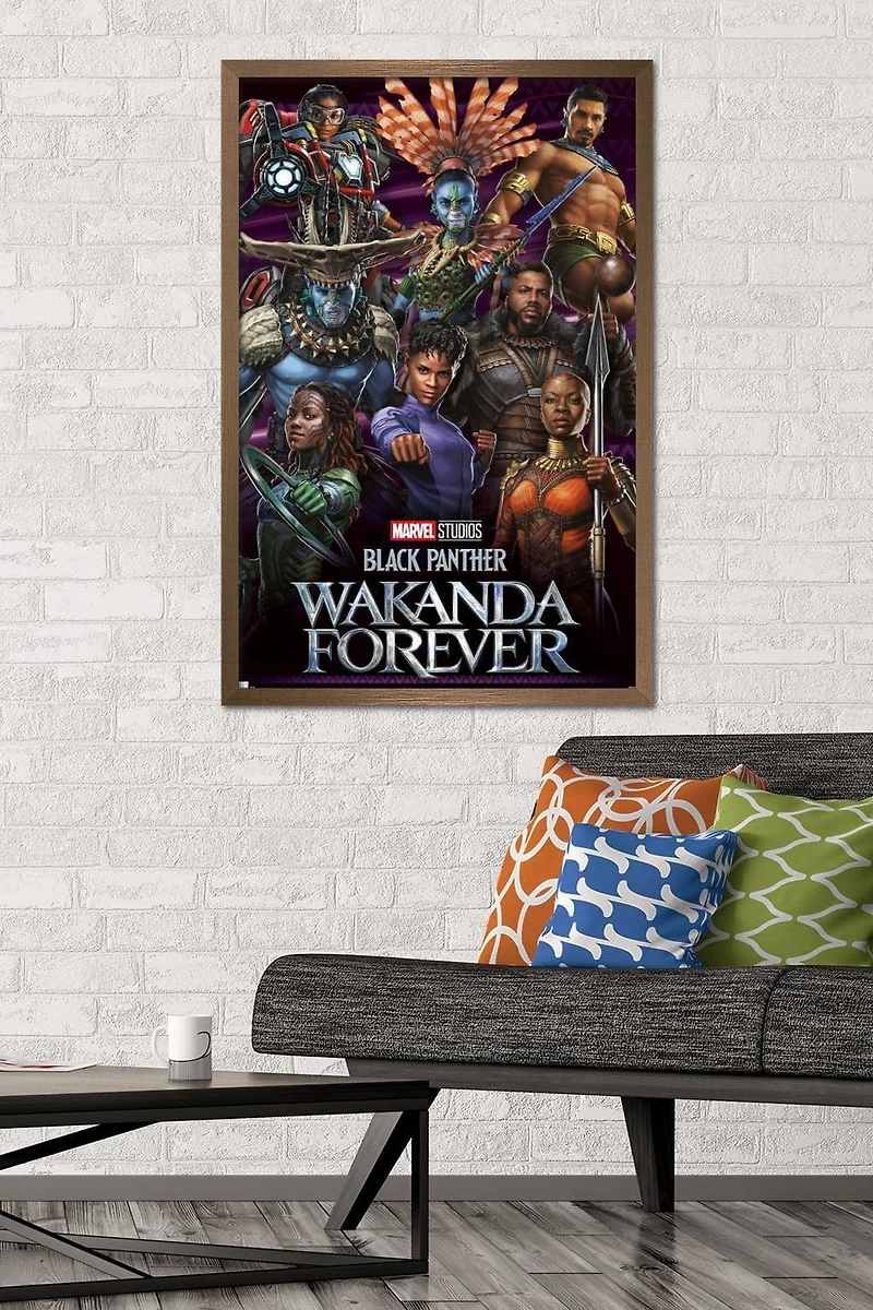 Marvel Black Panther: Wakanda Forever - Group Wall Poster