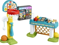 Fisher-Price Laugh & Learn 4-in-1 Game Experience Toddler Sports Play Center - English Version