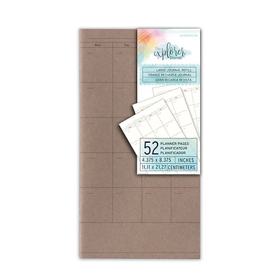 MOMENTA'S EXPLORER JOURNAL INSERT PLANNER