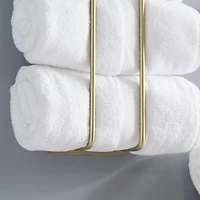 Cody Metal Towel Rack, Gold (2 Pack)