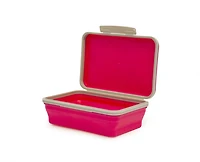 It's Academic Flexi Storage Box, Pink/Gray