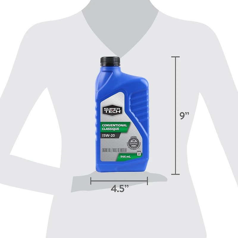 Super Tech Conventional 5W20 Motor Oil