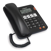 VTech CD1153-BK Corded Speakerphone with Caller ID - Black, CD1153-CID