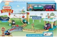 Thomas et ses Amis Bois Coffret Levage et Chargement de Cargaison