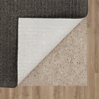 Hometrends Staircase Grey Polyester Area Rug