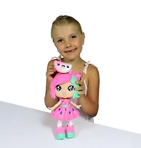Bubble Trouble - Watermelon Slice Doll  with Squishy Sidekick
