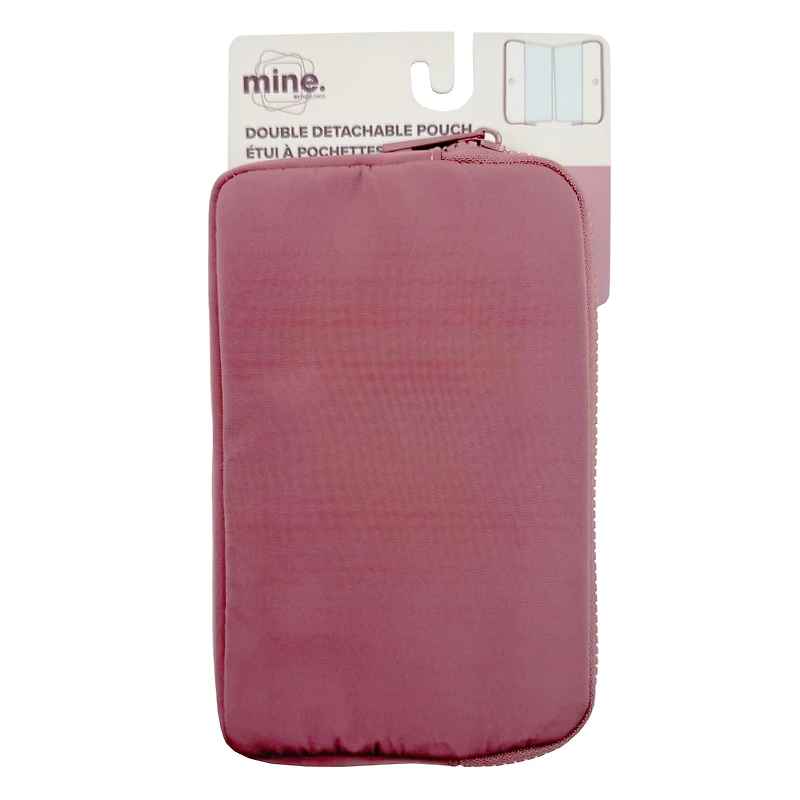 Mine, Double Detachable Pouch, Blush