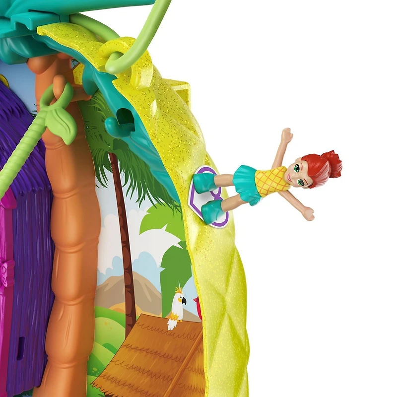 Polly Pocket Tropicool Pineapple Wearable Compact Purse