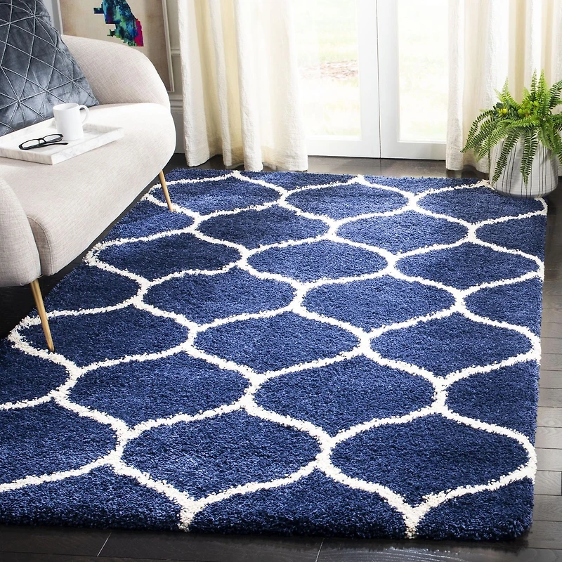 Safavieh Hudson Arline Tapis Géométrique Shag
