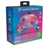 Manette de gaming filaire Turtle Beach Rematch Advanced - Sous licence pour Xbox Series X|S, Xbox One et PC Windows - Lenticulaire, multi-design, boutons programmables, gâchettes - Kyoto Bloom
