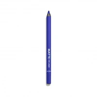 GOSH - Matte Eye Liner - 016 Crazy Blue, PERFUME FREE/VEGAN