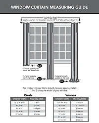 SUN TEXTILE CRUSHED ROD POCKET CURTAIN