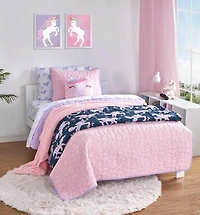 Mainstays Kids Reversible Quilt Set, MSK Quilt