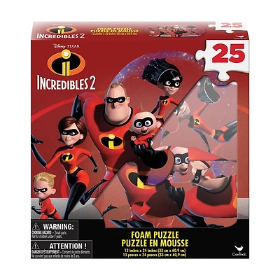 Disney Pixar Incredibles 2 - Puzzle en mousse de 25 pièces