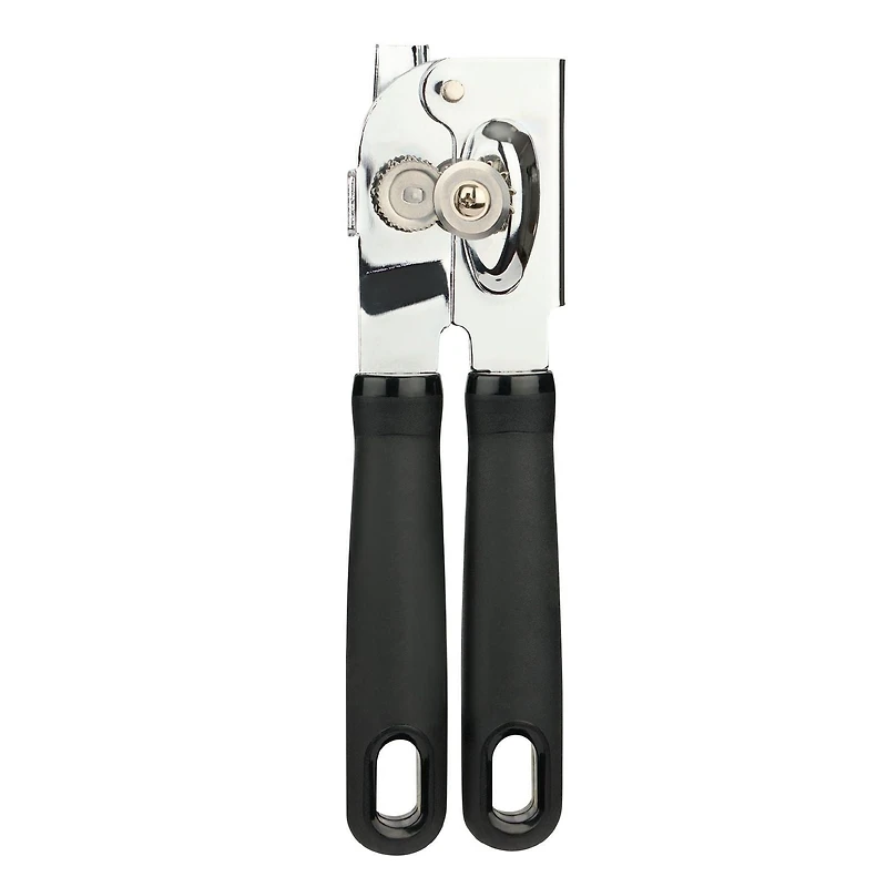 Mainstays Stainless Steel Can Opener, Black, Dimensions:  20 cm x 5.8 cm x 4.8 cm