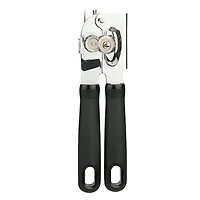 Mainstays Stainless Steel Can Opener, Black, Dimensions:  20 cm x 5.8 cm x 4.8 cm