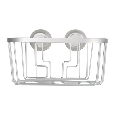 era Catamarca Aluminum Shampoo Caddy Soft Silver