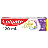 Colgate Total Active Prevention Plus Gum Care Toothpaste, Mint Flavour, 120 mL, 120ml