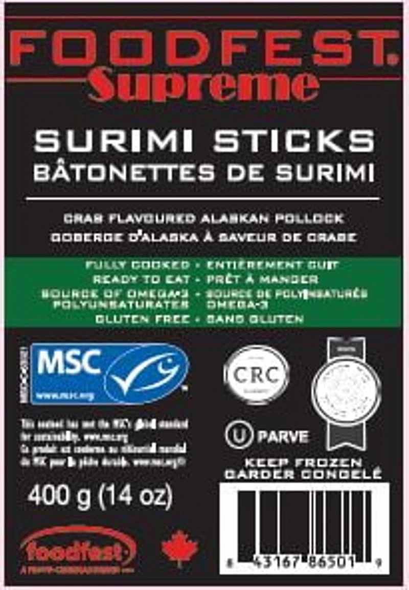 FOODFEST Surimi Sticks (Crab) 400g, Surimi Sticks (Crab)