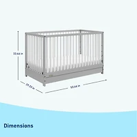 Lit de Bébé 5-en-1 avec Tiroir Teddi de Graco