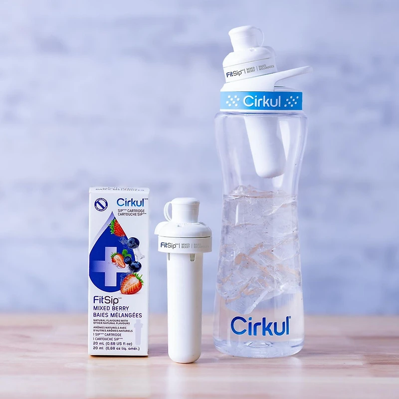 Cirkul FitSip Mixed Berry Flavour Cartridge, 1-pack, CIRKUL FITSIP MIXED BERRY.