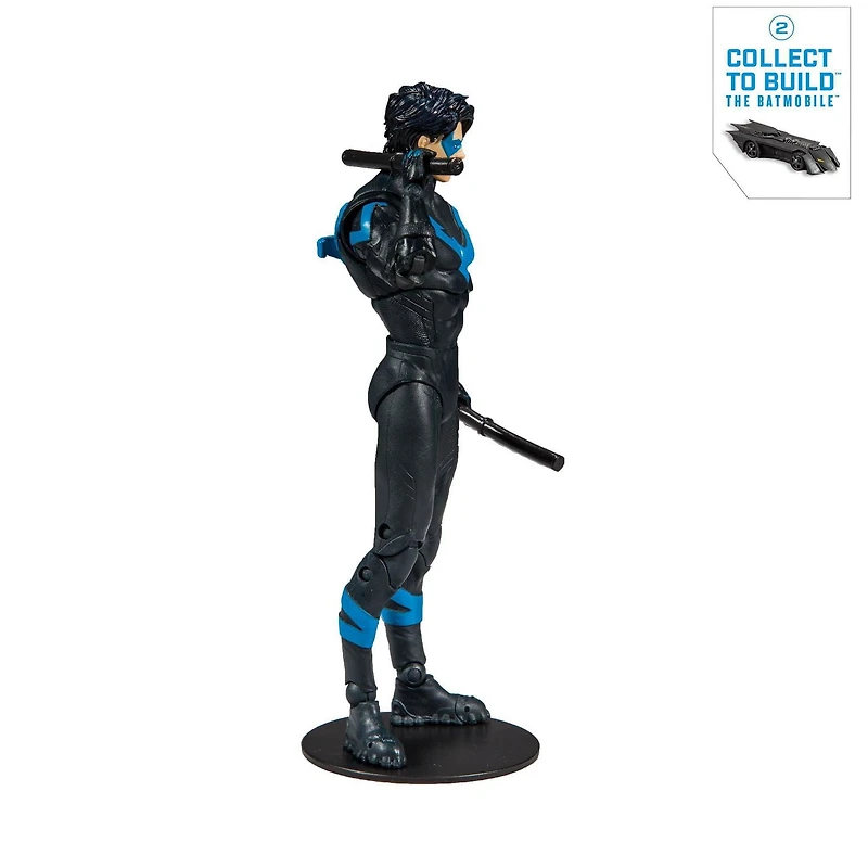 McFarlane Toys - DC Multiverse - Nightwing: Better than Batman with Build-A Batmobile Parts