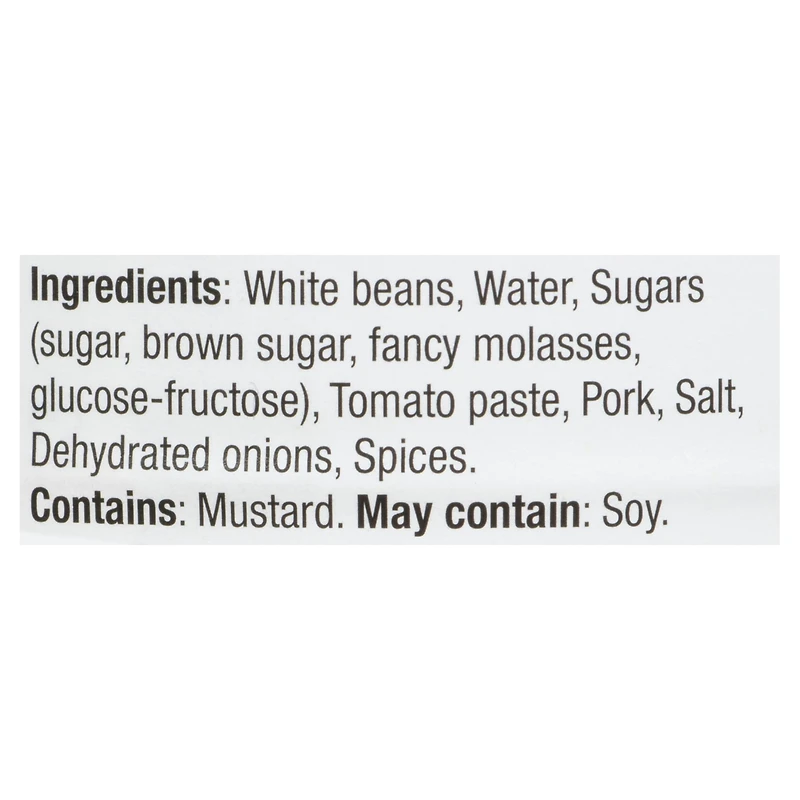 Baked Beans with Pork and Molasses, 398 ml