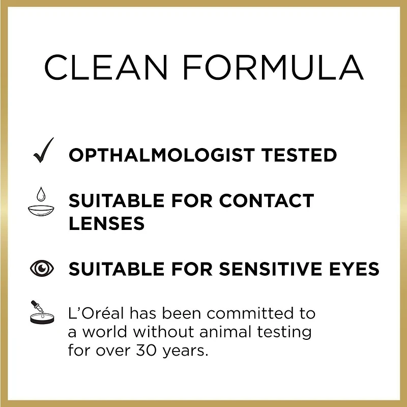 L'Oréal Paris Age Perfect Densifying Mascara, Infused with Jojoba Oil, Safe For Sensitive Eyes, Black, 8.4  ML