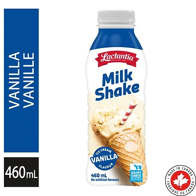 Lactantia Vanilla Milkshake, 460mL, 460ML