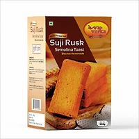 Verka Biscotte Suji sans œufs, 350g Toast de semoule