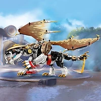 LEGO NINJAGO Egalt the Master Dragon Action Figure, Hero Toy Battle Set with 5 Ninja Minifigures for Group or Independent Play, Dragon Toy Gift Idea for Boys and Girls Ages 8 and Up, 71809, Includes 532 Pieces, Ages 8+