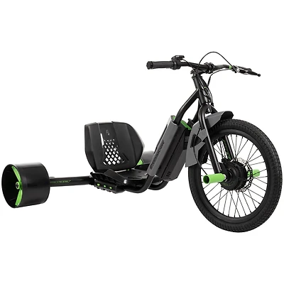 Huffy Green Machine 36-Volt Electric Drift Trike, Black, for Adults
